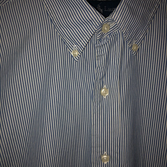 Ralph Lauren button-down collared dress shirt - Picture 5 of 8